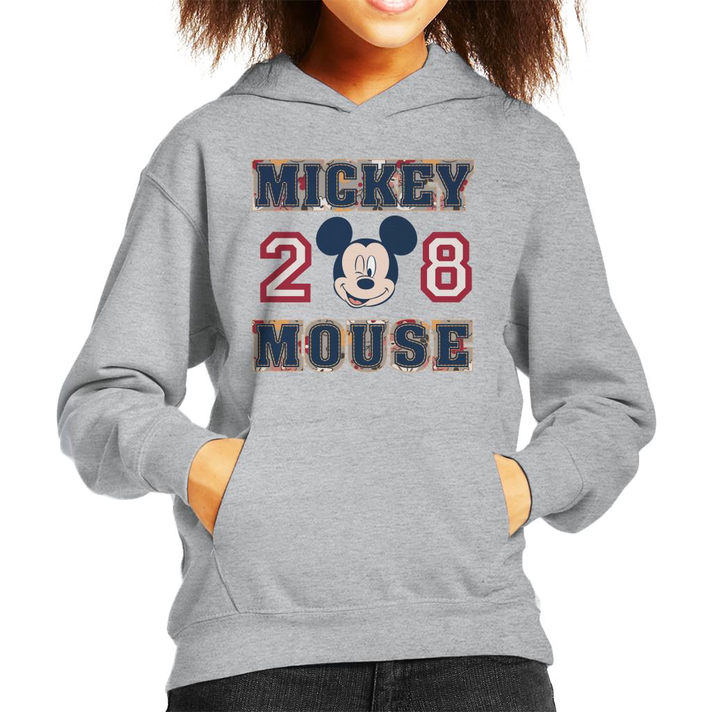 Disney Mickey Mouse Retro College Sports 1928 Kid's Hooded product image 1