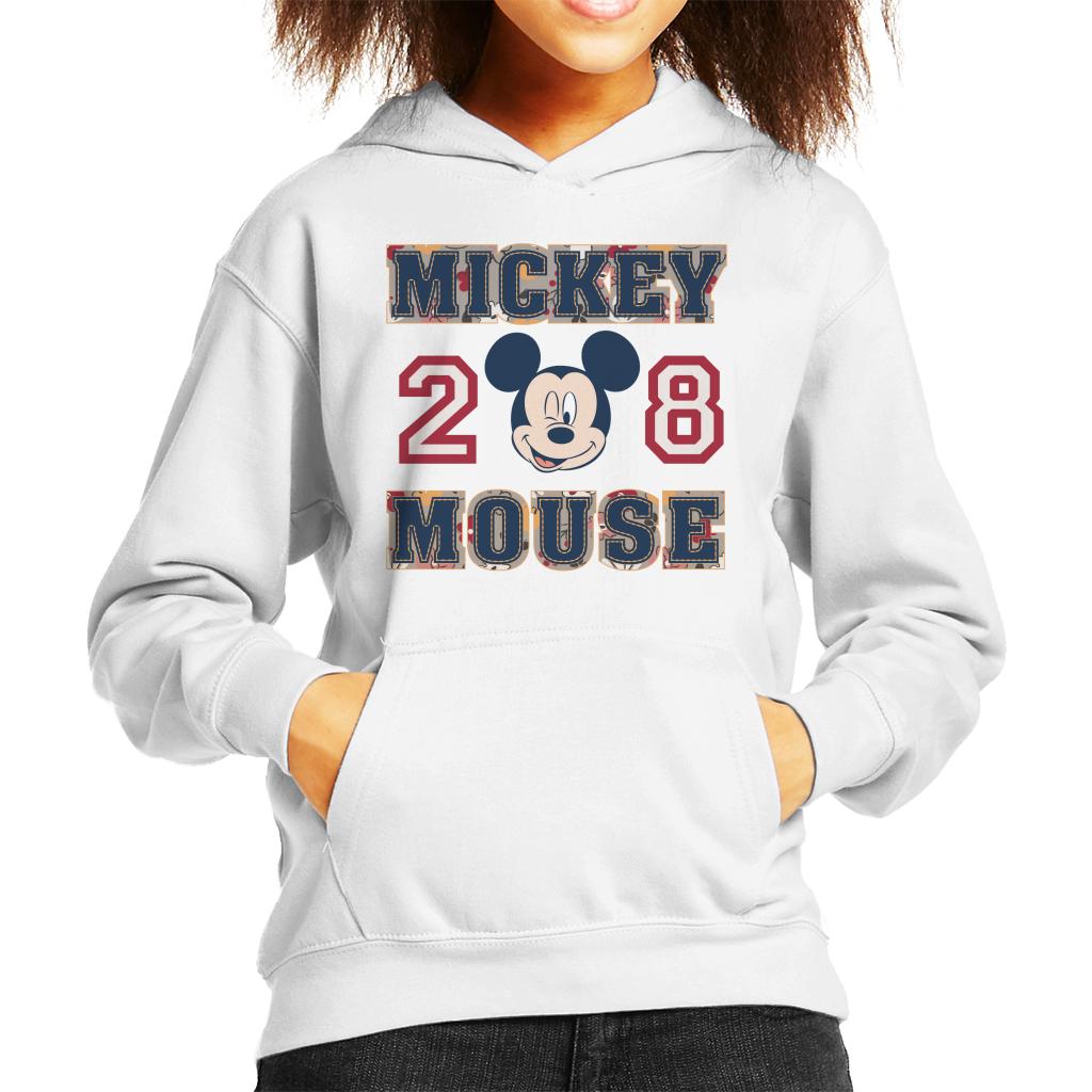 Disney Mickey Mouse Retro College Sports 1928 Kid's Hooded product image 4