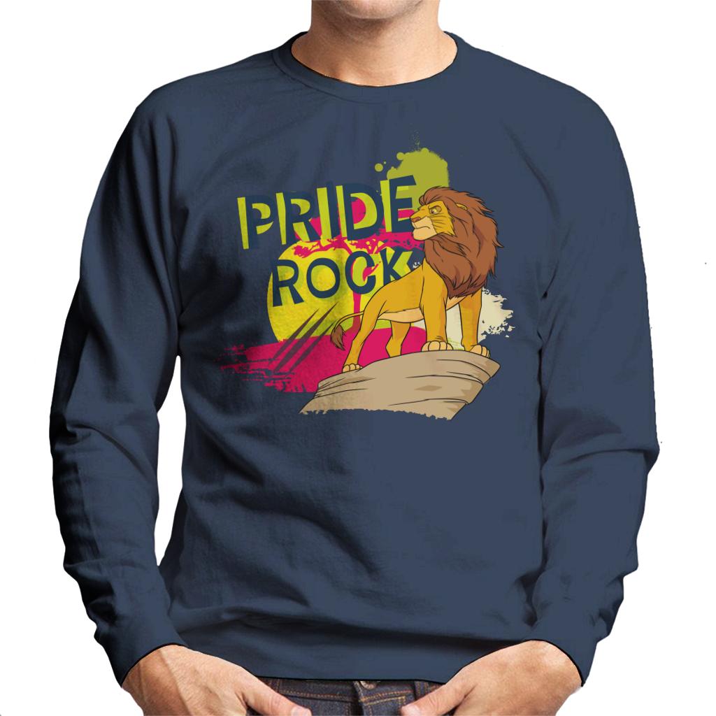 Disney The Lion King Mufasa Pride Rock Men's Sweatshirt product image 4