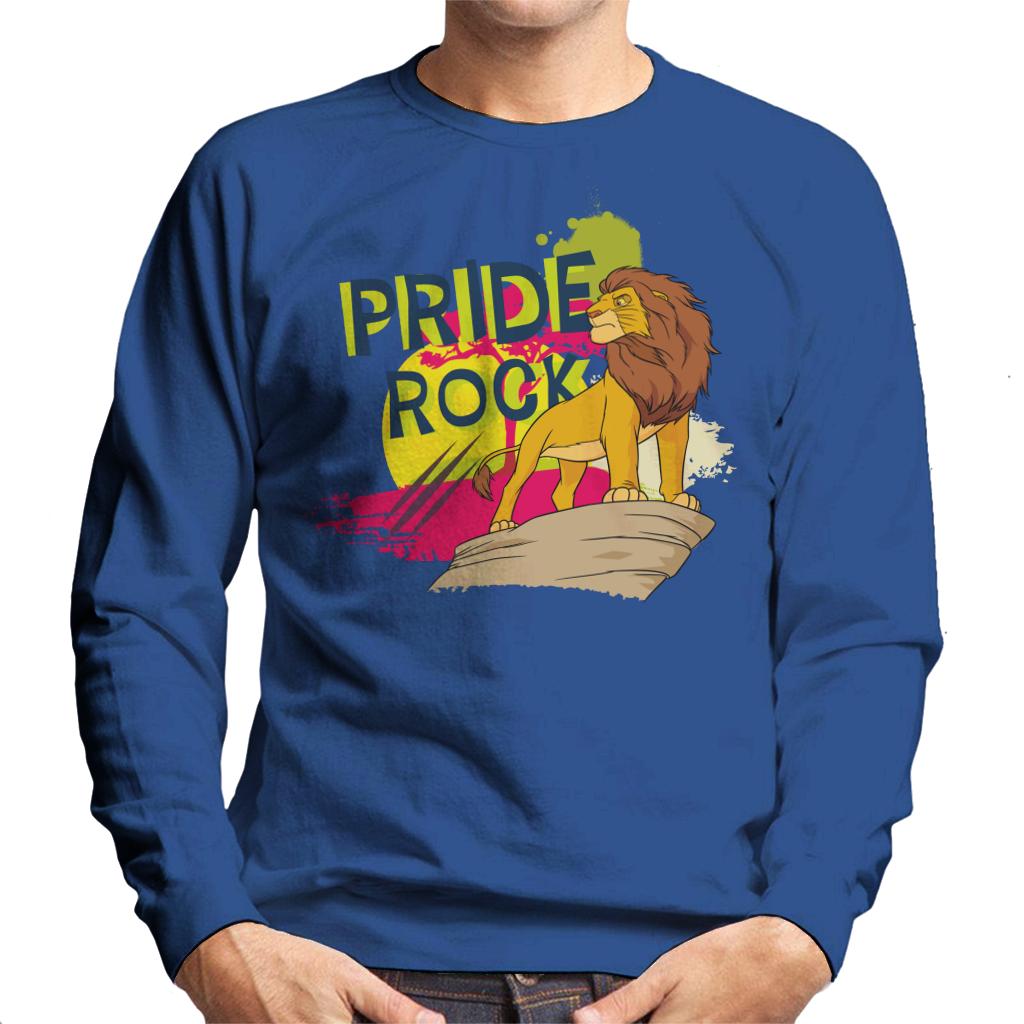 Disney The Lion King Mufasa Pride Rock Men's Sweatshirt product image 6