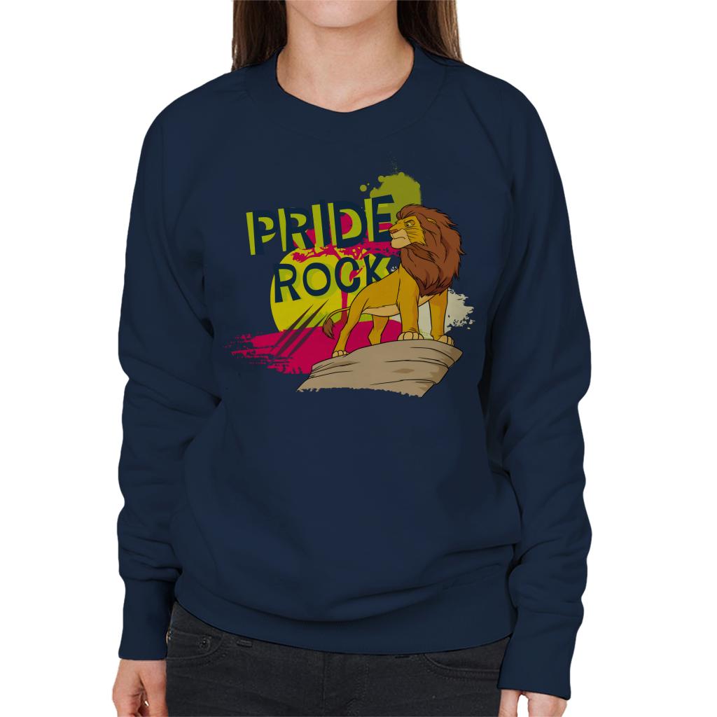 Disney The Lion King Mufasa Pride Rock Women's Sweatshirt product image 4