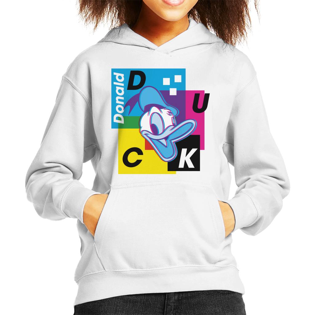 Disney Donald Duck Retro 3D Effect Kid's Hooded Sweatshirt product image 6