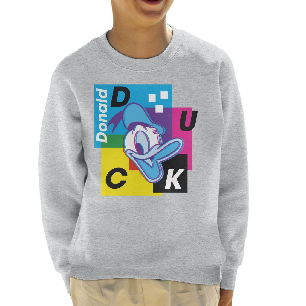 Disney Donald Duck Retro 3D Effect Kid's Sweatshirt product image 1