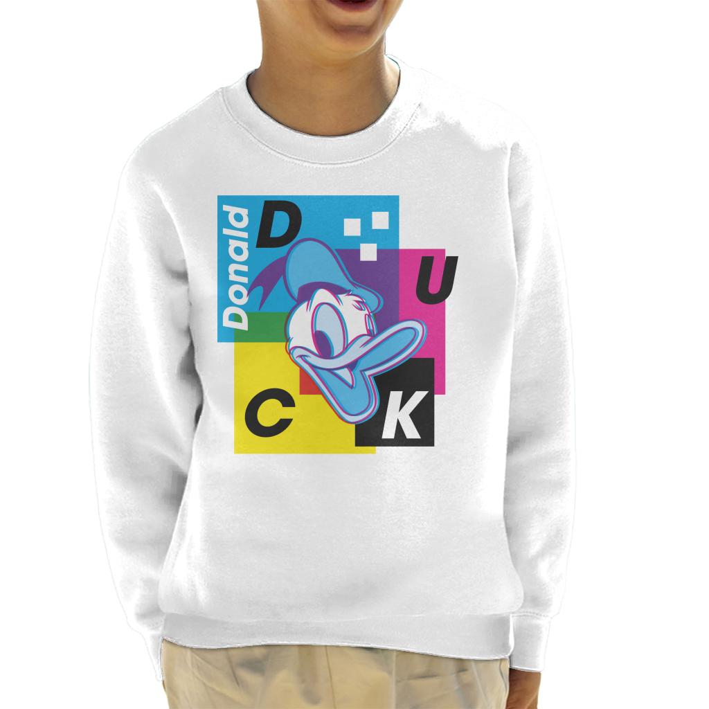 Disney Donald Duck Retro 3D Effect Kid's Sweatshirt product image 6