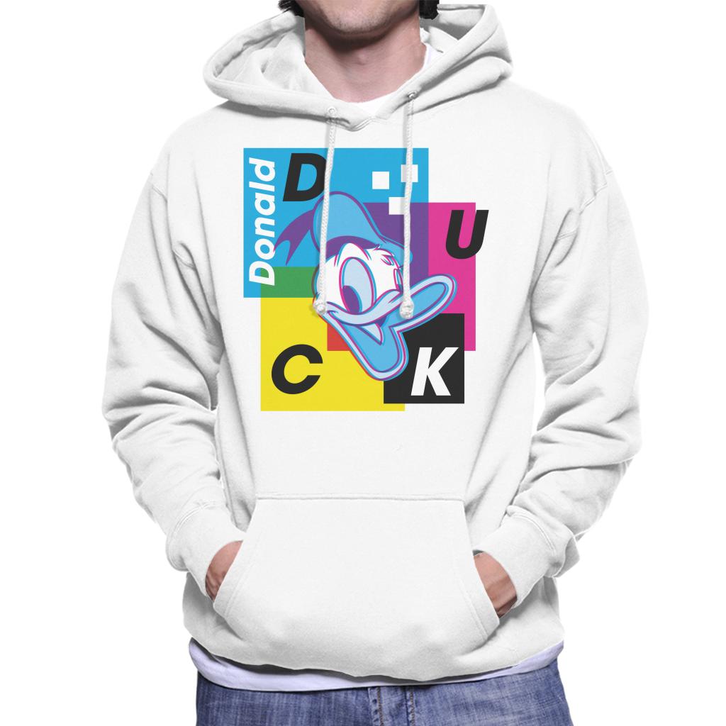 Disney Donald Duck Retro 3D Effect Men's Hooded Sweatshirt product image 4