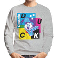 Disney Donald Duck Retro 3D Effect Men's Sweatshirt product image 1