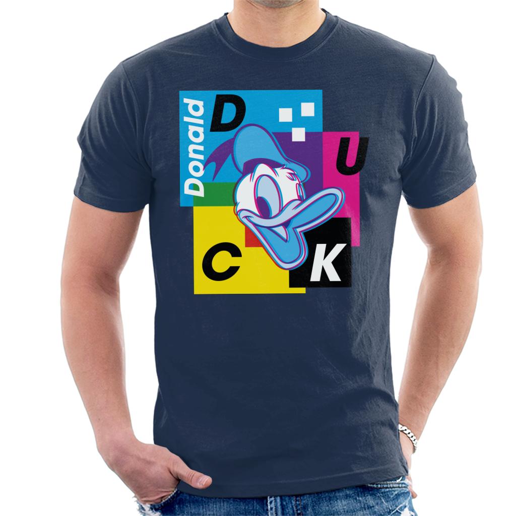 Disney Donald Duck Retro 3D Effect Men's T-Shirt product image 6