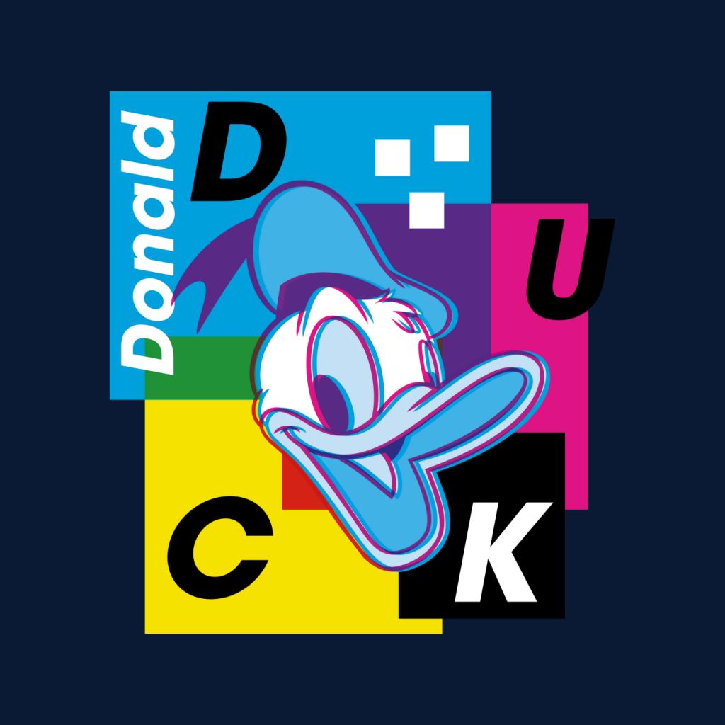 Disney Donald Duck Retro 3D Effect Men's Hooded Sweatshirt product image 7