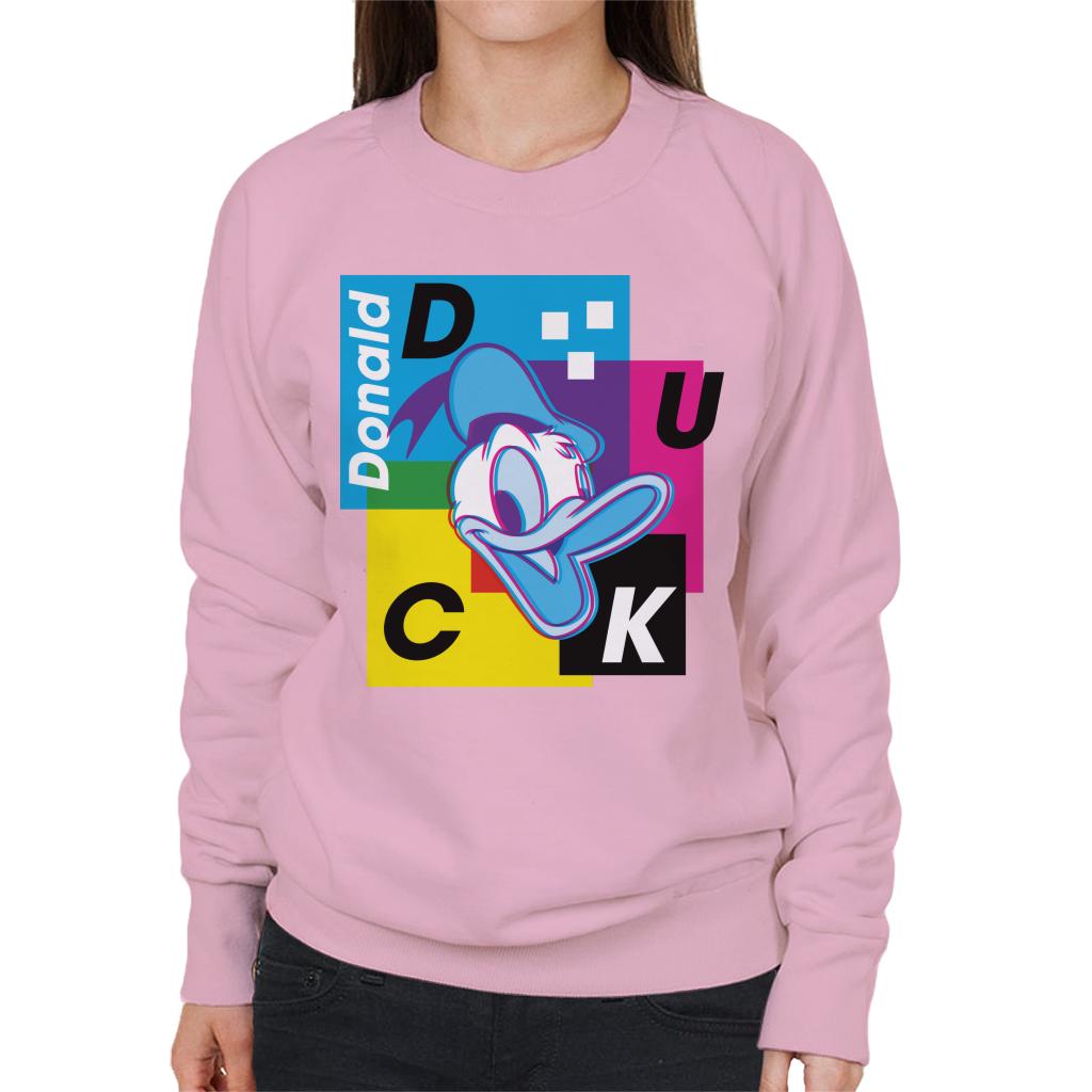 Disney Donald Duck Retro 3D Effect Women's Sweatshirt product image 8