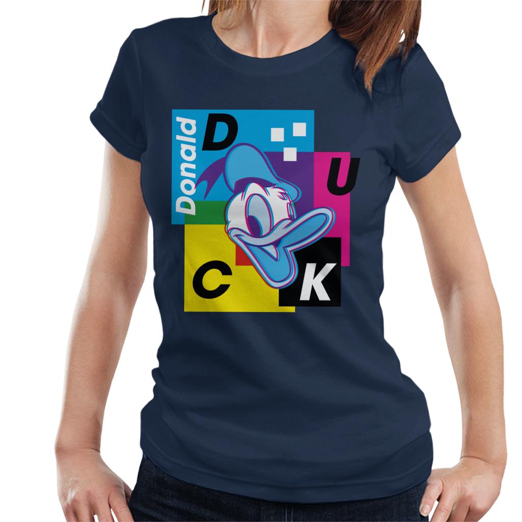 Disney Donald Duck Retro 3D Effect Women's T-Shirt product image 6