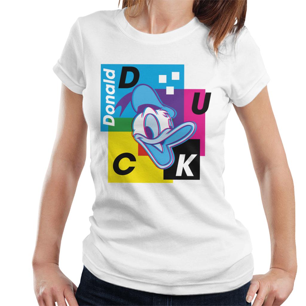 Disney Donald Duck Retro 3D Effect Women's T-Shirt product image 4
