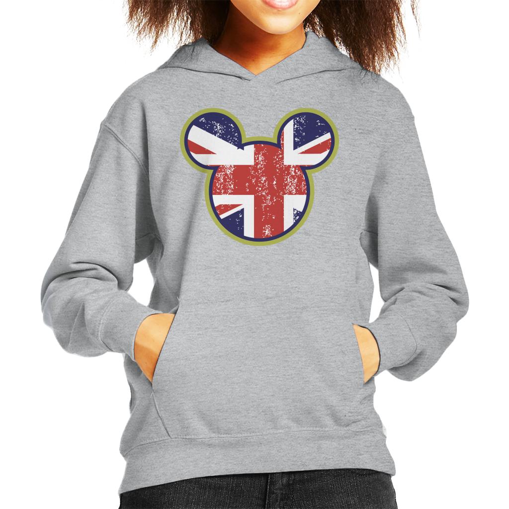 Disney Mickey Mouse Union Jack United Kingdom Kid's Hooded product image 1