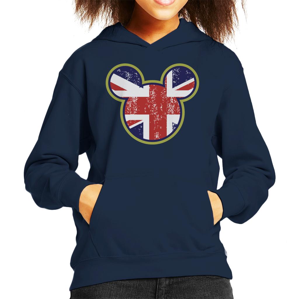 Disney Mickey Mouse Union Jack United Kingdom Kid's Hooded product image 4