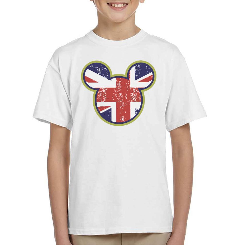 Disney Mickey Mouse Union Jack United Kingdom Kid's T-Shirt product image 4