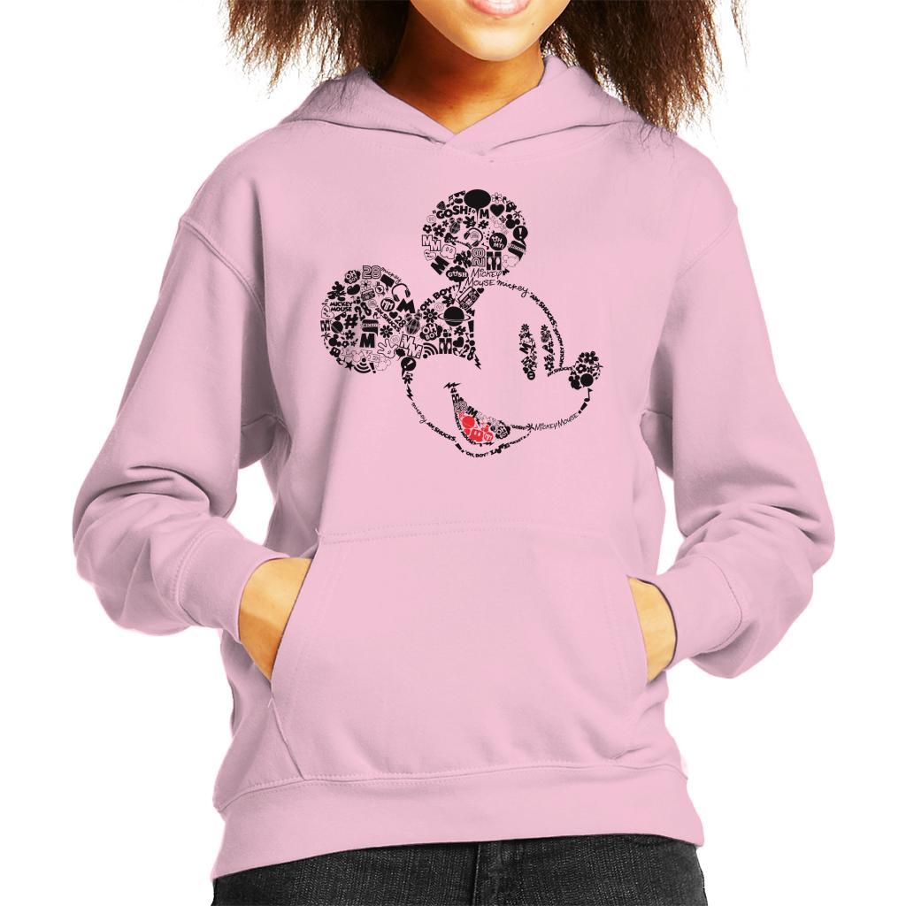 Disney Mickey Mouse Icons Head Kid's Hooded Sweatshirt product image 6