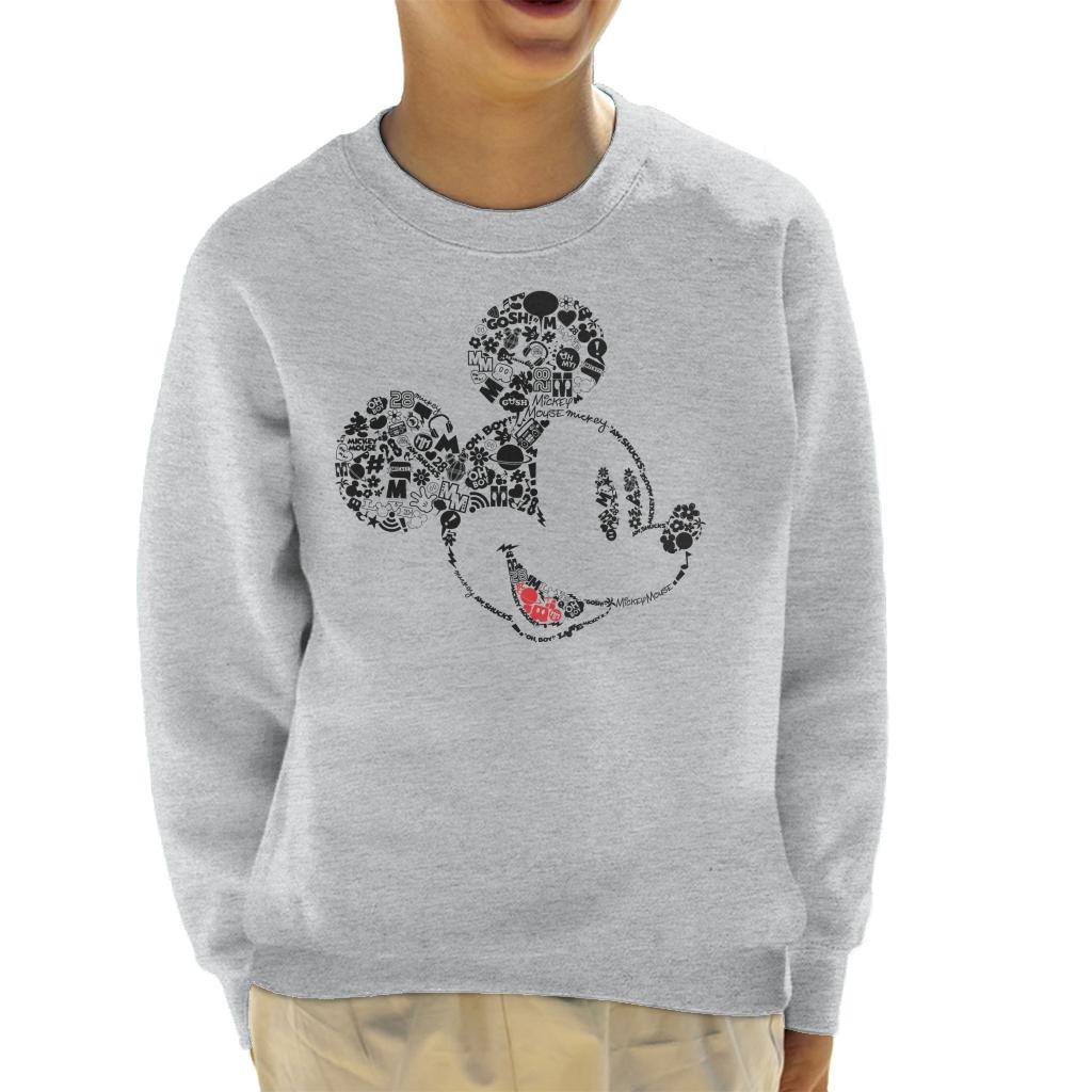 Disney Mickey Mouse Icons Head Kid's Sweatshirt product image 1