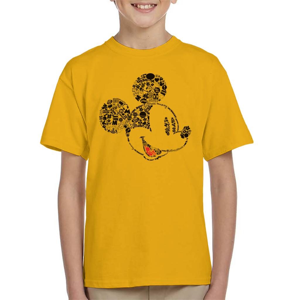 Disney Mickey Mouse Icons Head Kid's T-Shirt product image 6