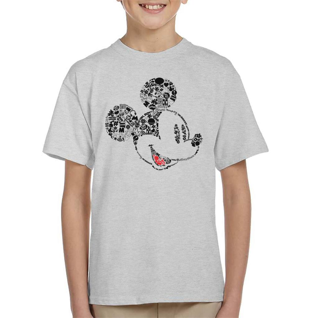 Disney Mickey Mouse Icons Head Kid's T-Shirt product image 1