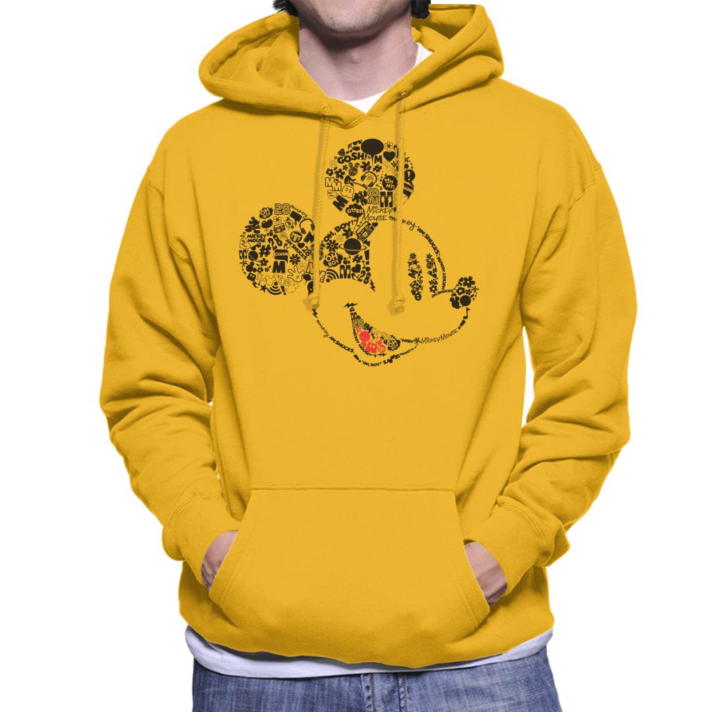 Disney Mickey Mouse Icons Head Men's Hooded Sweatshirt product image 6