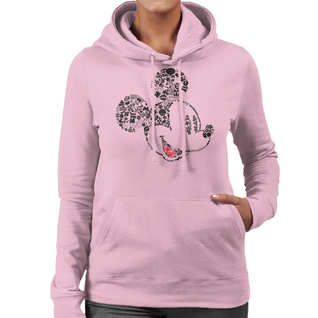 Disney Mickey Mouse Icons Head Women's Hooded Sweatshirt product image 8