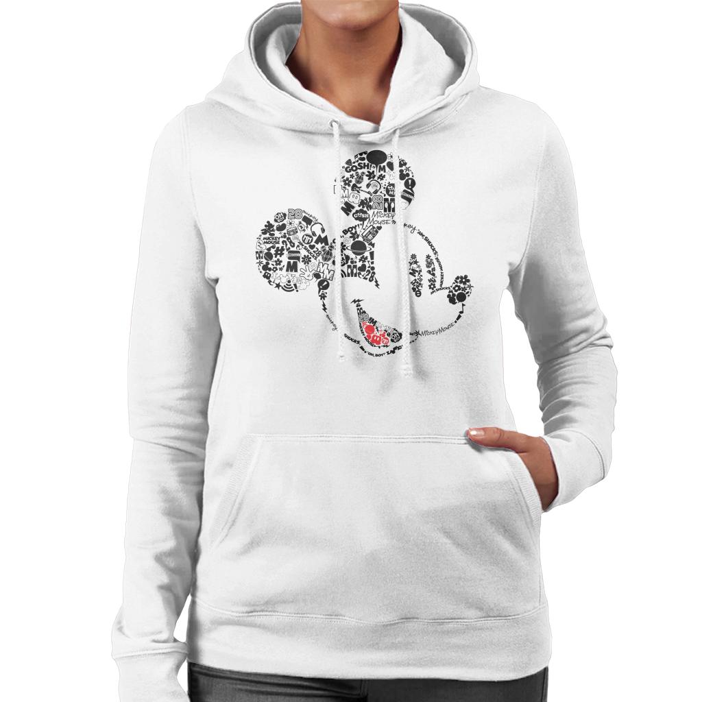 Disney Mickey Mouse Icons Head Women's Hooded Sweatshirt product image 4