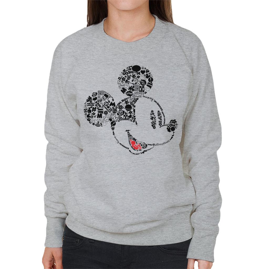 Disney Mickey Mouse Icons Head Women's Sweatshirt product image 1