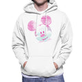 Disney Mickey Mouse Pink Text Head Men's Hooded Sweatshirt product image 1