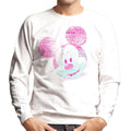 Disney Mickey Mouse Pink Text Head Men's Sweatshirt product image 1