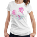 Disney Mickey Mouse Pink Text Head Women's T-Shirt product image 1