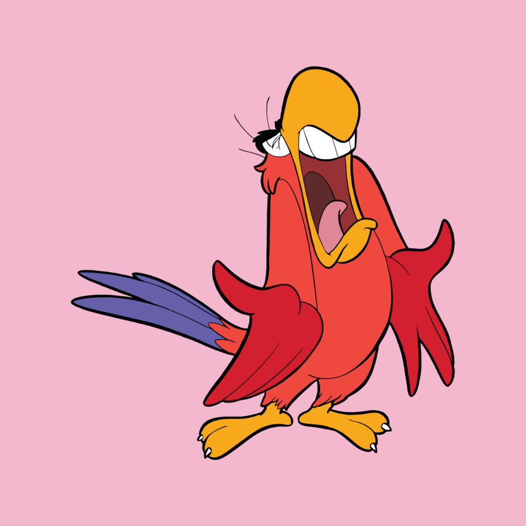 Disney Iago Shouting Parrot Aladdin Women's Hooded product image 9