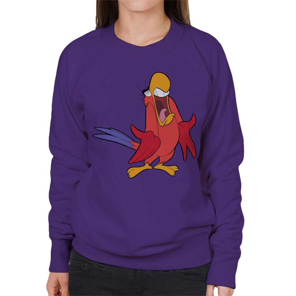 Disney Iago Shouting Parrot Aladdin Women's Sweatshirt product image 6