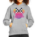 Disney Minnie Mouse Retrowave Head Kid's Hooded Sweatshirt product image 1