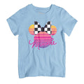 Disney Minnie Mouse Retrowave Head Kid's T-Shirt product image 1