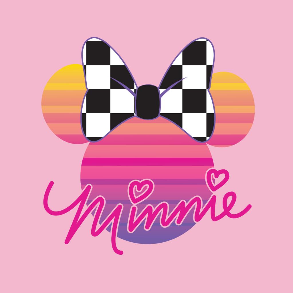 Disney Minnie Mouse Retrowave Head Kid's Hooded Sweatshirt product image 7