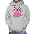 Disney Minnie Mouse Retrowave Head Men's Hooded Sweatshirt product image 1