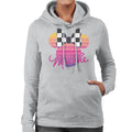 Disney Minnie Mouse Retrowave Head Women's Hooded Sweatshirt product image 1
