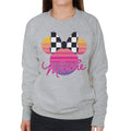 Disney Minnie Mouse Retrowave Head Women's Sweatshirt product image 1