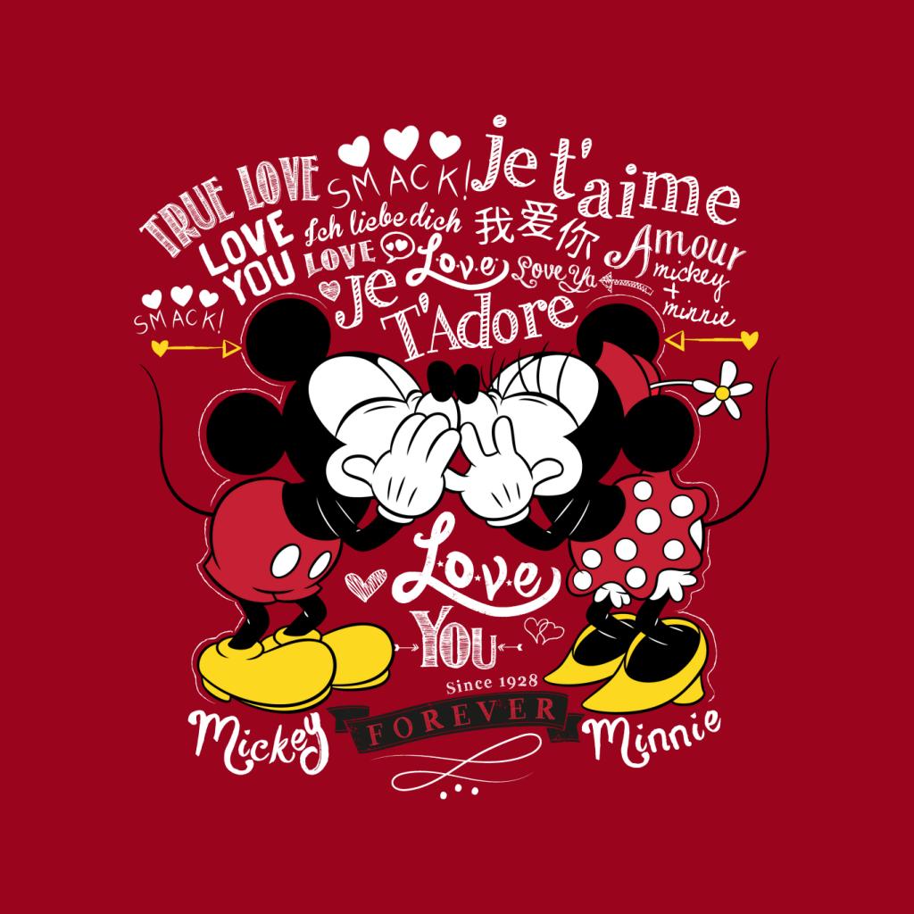 Disney Mickey Minnie Mouse Love You Forever Valentines Day product image 7