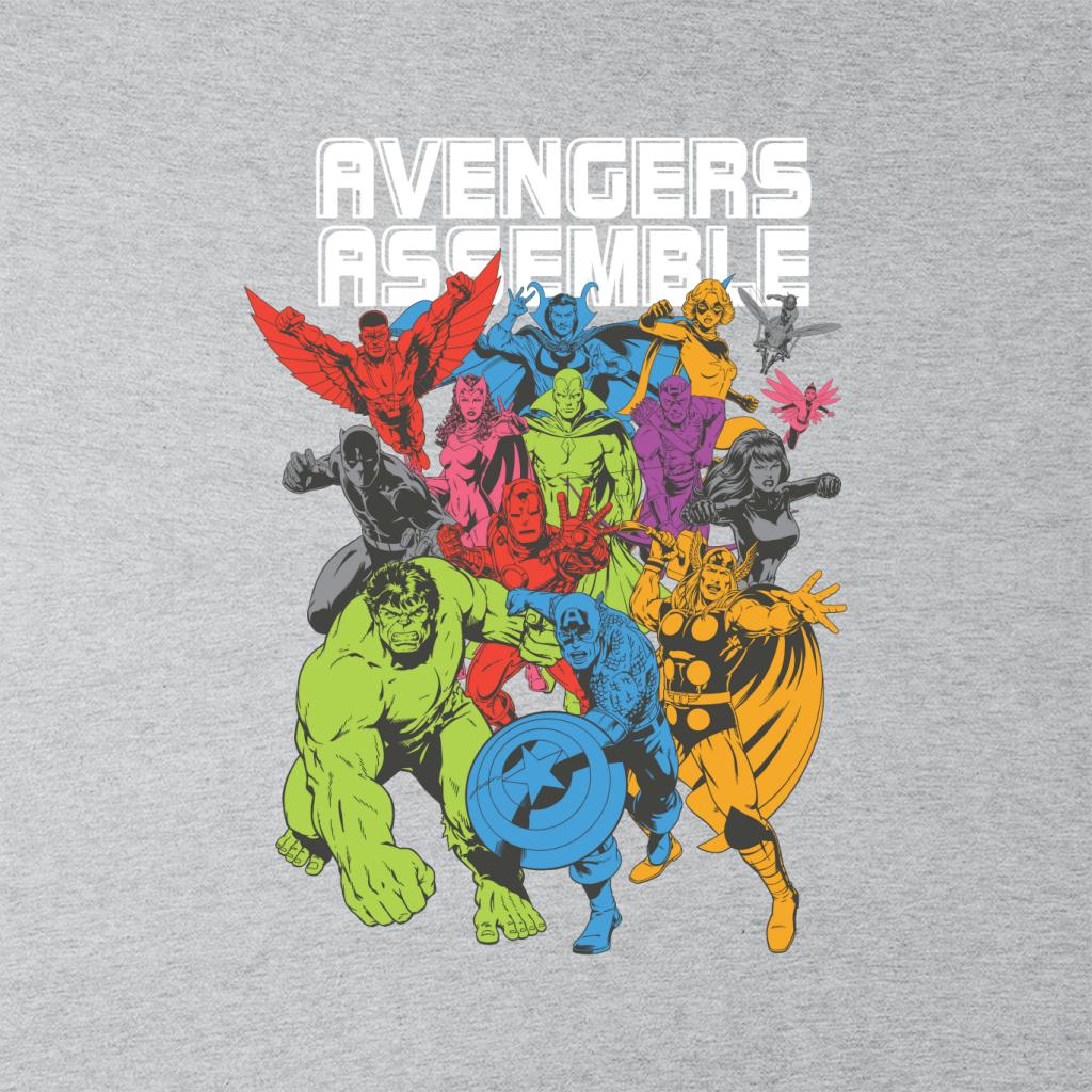 Marvel Avengers Assemble Comic Book Colour Art Women's product image 7