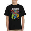 Marvel Avengers Assemble Comic Book Colour Art Kid's T-Shirt product image 1