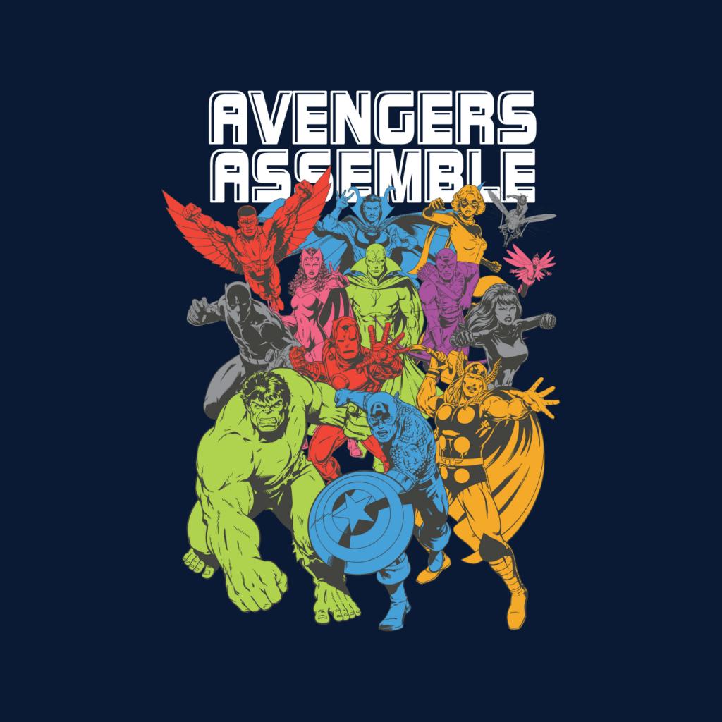 Marvel Avengers Assemble Comic Book Colour Art Women's product image 9