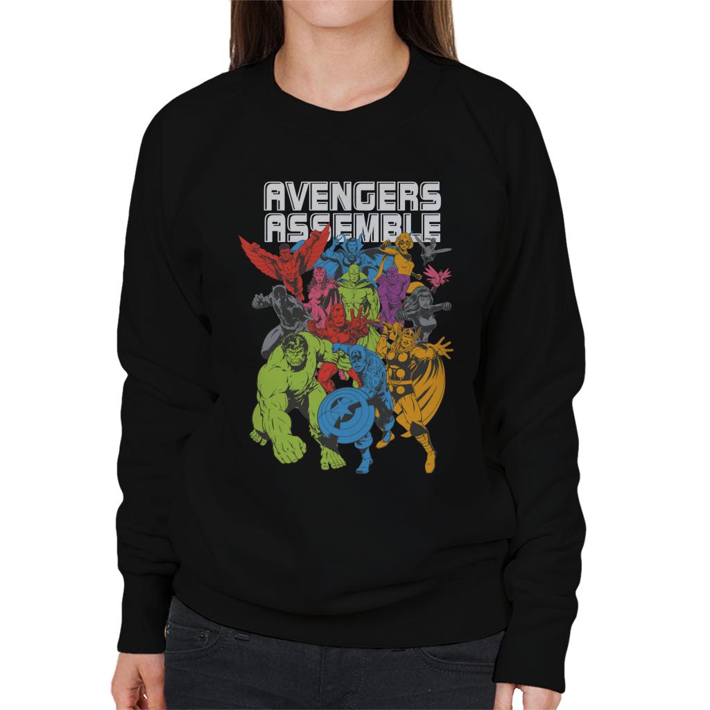 Marvel Avengers Assemble Comic Book Colour Art Women's product image 1