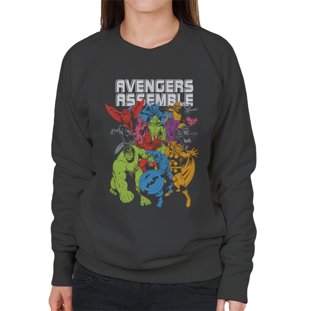 Marvel Avengers Assemble Comic Book Colour Art Women's product image 4