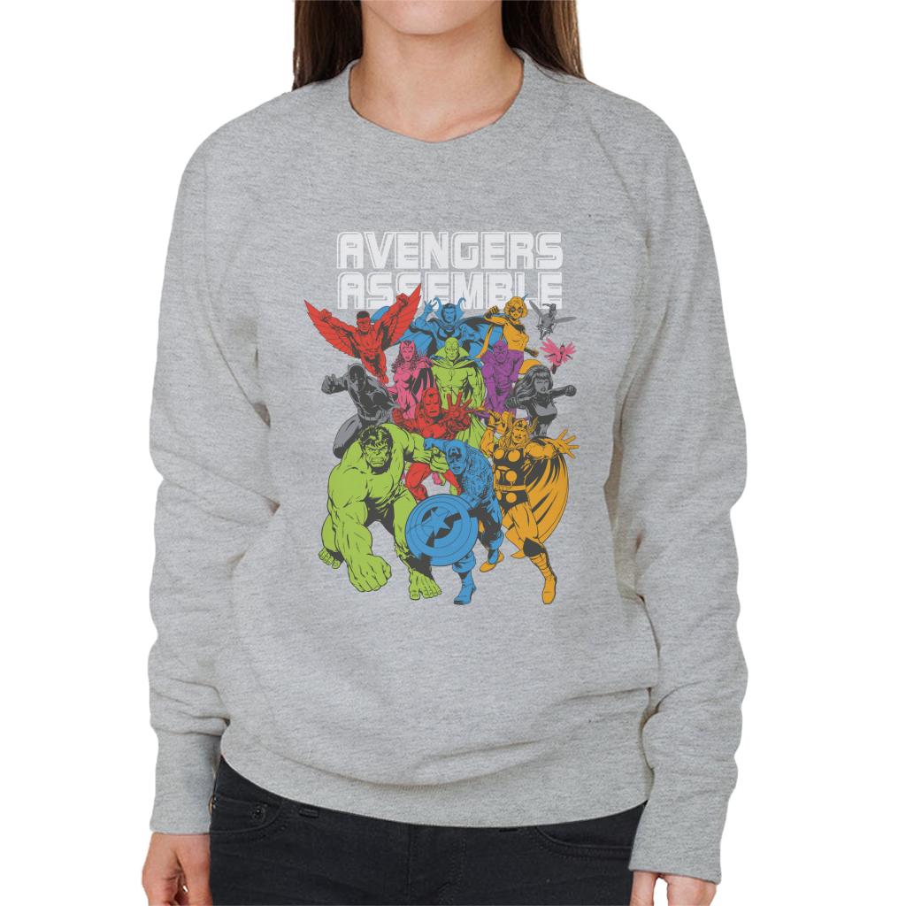 Marvel Avengers Assemble Comic Book Colour Art Women's product image 6