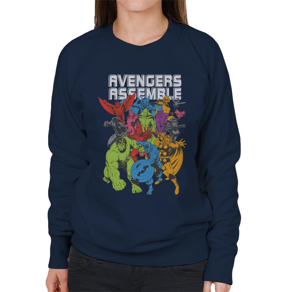 Marvel Avengers Assemble Comic Book Colour Art Women's product image 8
