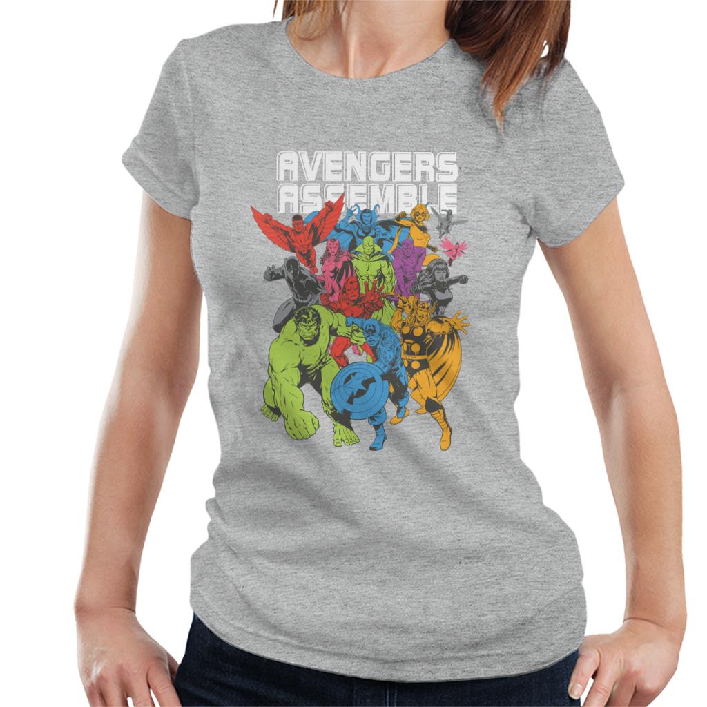 Marvel Avengers Assemble Comic Book Colour Art Women's product image 6