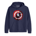 Marvel Captain America Shield Paint Splat Avengers Men's product image 1