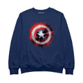 Marvel Captain America Shield Paint Splat Avengers Men's product image 1