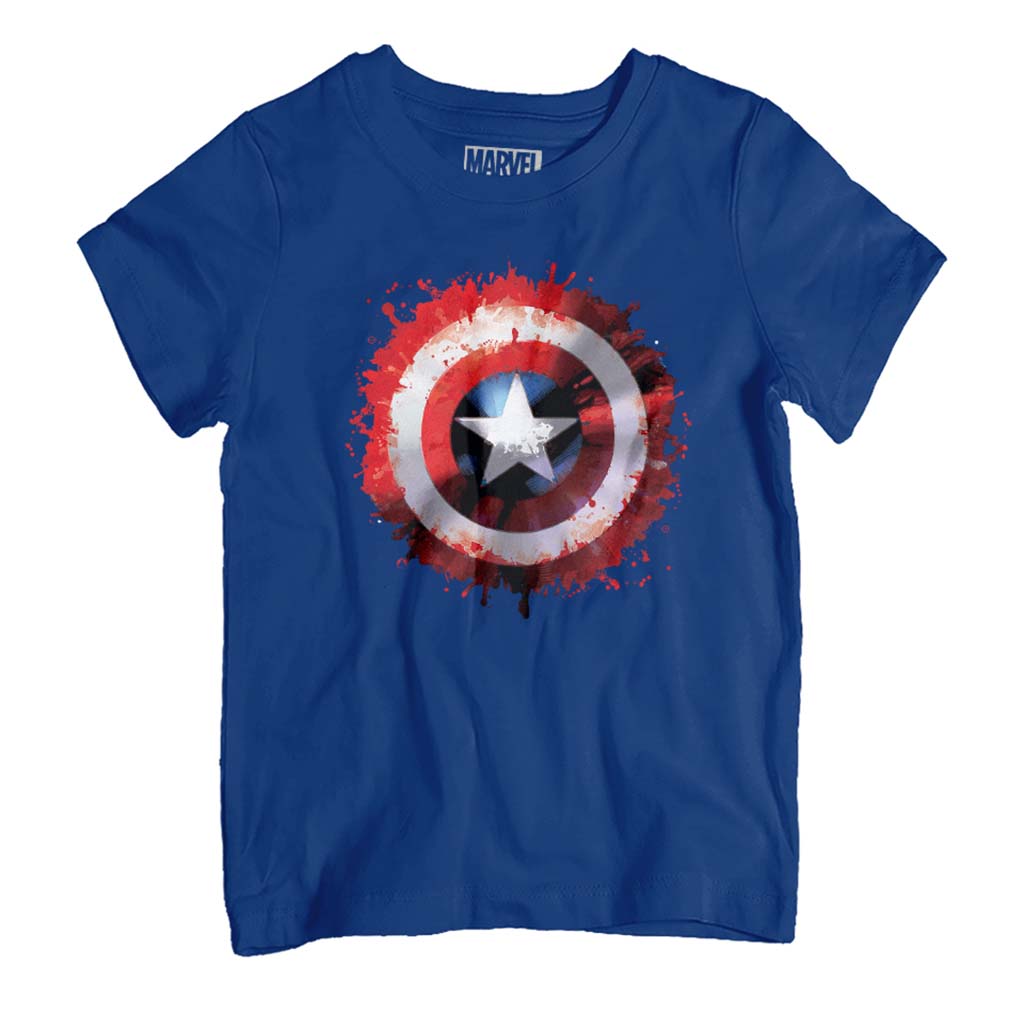 Marvel Captain America Shield Paint Splat Avengers Kid's product image 1