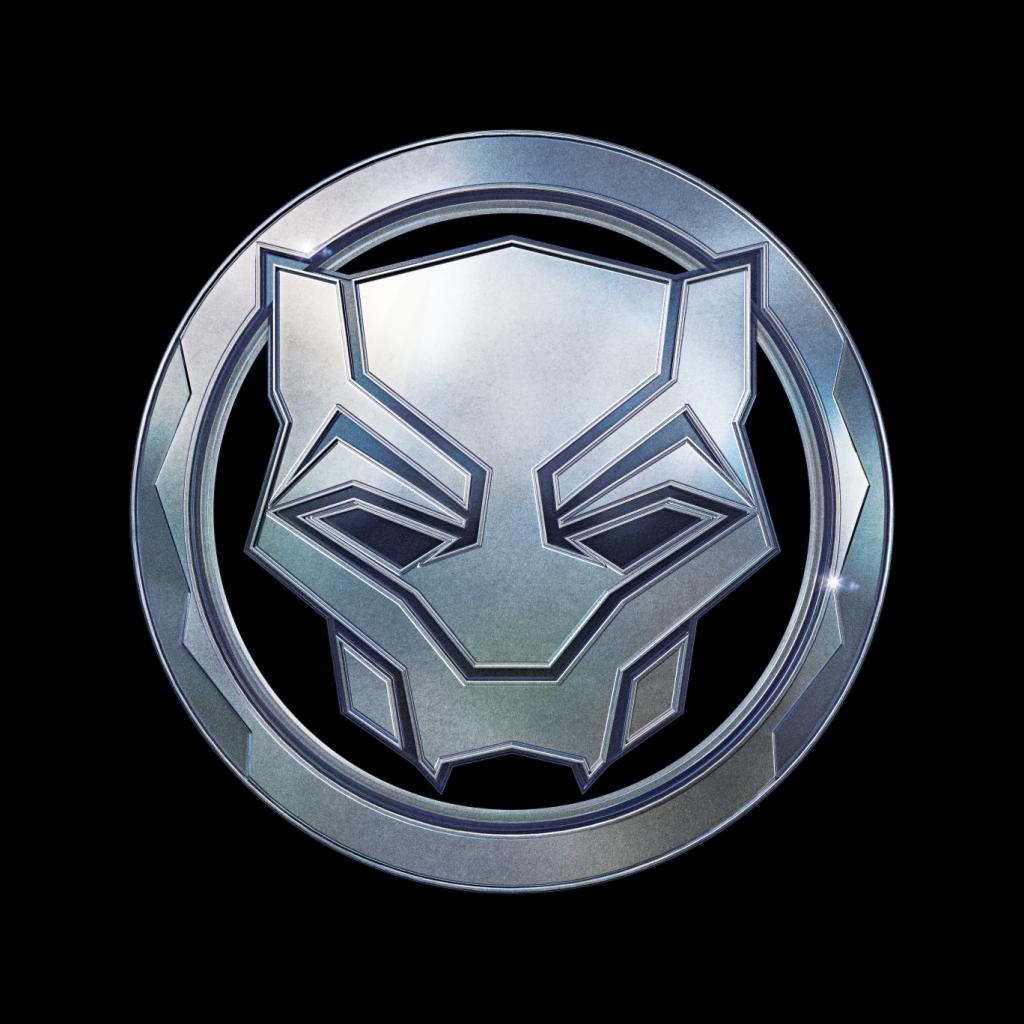 Marvel Black Panther Steel Mask Logo Men's Sweatshirt product image 2